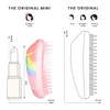 image:imageTangle Teezer Original Detangler Mini Hair Brush for Kids Paradise GreenRainbow The Unicorn