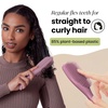image:imageTangle Teezer PlantBased Ultimate Detangler Brush for Fine Hair GreenEarthy Purple