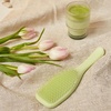 image:imageTangle Teezer PlantBased Ultimate Detangler Brush for Fine Hair GreenMatcha Green