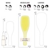 image:imageTangle Teezer PlantBased Ultimate Detangler Brush for Fine Hair GreenPastel Yellow