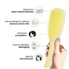 image:imageTangle Teezer PlantBased Ultimate Detangler Brush for Fine Hair GreenPastel Yellow