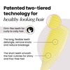 image:imageTangle Teezer PlantBased Ultimate Detangler Brush for Fine Hair GreenPastel Yellow
