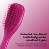 image:imageTangle Teezer Ultimate Detangler Mini Hair Brush Runway PinkElectric Raspberry