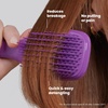 image:imageTangle Teezer Ultimate Detangler Mini Hair Brush Runway PinkFresh Purple