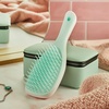 image:imageTangle Teezer Ultimate Detangler Mini Hair Brush Runway PinkMarshmallow Pink  Mint