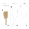 image:imageTangle Teezer Ultimate Detangler Mini Hair Brush Runway PinkOat Cream