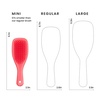 image:imageTangle Teezer Ultimate Detangler Mini Hair Brush Runway PinkPink Punch