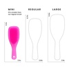 image:imageTangle Teezer Ultimate Detangler Mini Hair Brush Runway PinkRunway Pink