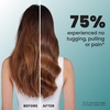image:imageTangle Teezer Ultimate Detangler Mini Hair Brush Runway PinkTransformative Teal