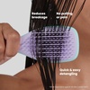 image:imageTangle Teezer Ultimate Detangler Mini Hair Brush Runway PinkWisteria Leaf