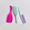 image:imageTangle Teezer Ultimate Detangler Mini Hair Brush Runway PinkWisteria Leaf