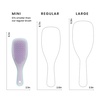 image:imageTangle Teezer Ultimate Detangler Mini Hair Brush Runway PinkWisteria Leaf