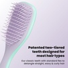 image:imageTangle Teezer Ultimate Detangler Mini Hair Brush Runway PinkWisteria Leaf