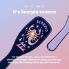 image:imageTangle Teezer Zodiac Ultimate Detangler Brush All Hair Types ScorpioScorpio Oct 23Nov 21