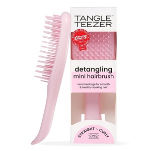 image:imageTangle Teezer Ultimate Detangler Mini Hair Brush Runway PinkMillennial Pink