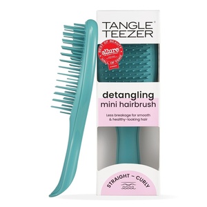 image:imageTangle Teezer Ultimate Detangler Mini Hair Brush Runway PinkTransformative Teal